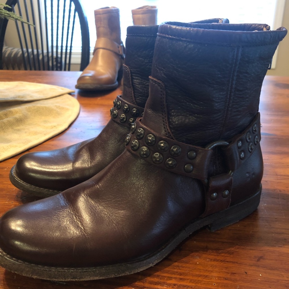 FRYE Phillip Harness Booties